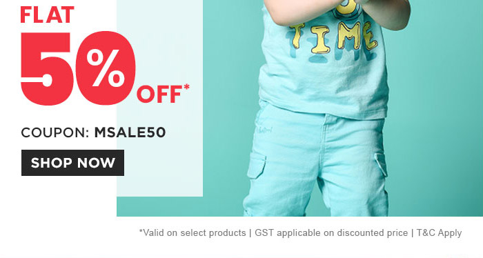 FASHION FLAT 50% OFF*