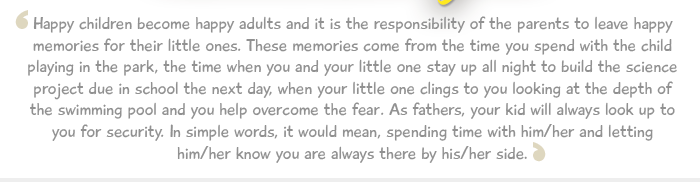 THE BEST GIFT YOU WILL EVER GIVE YOUR LITTLE ONE is YOU!