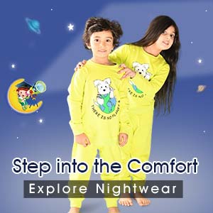 Step into the comfort with in our night suit