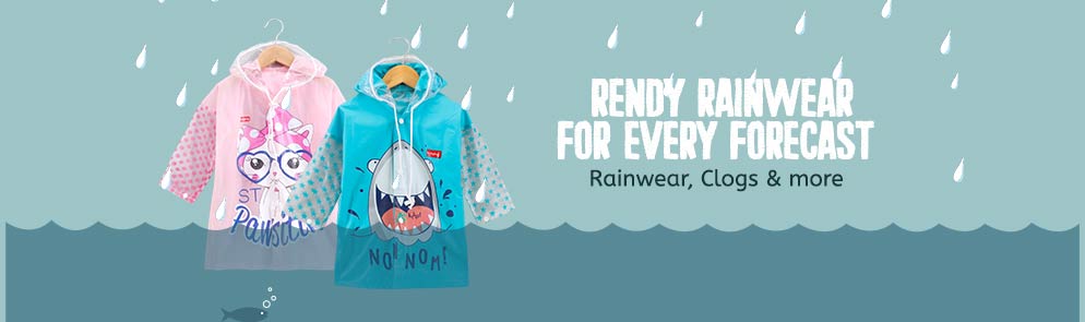 Trendy Rainwear for Every Forecast | 2 - 14Y Trendy Rainwear for Every Forecast | 2 - 14Y