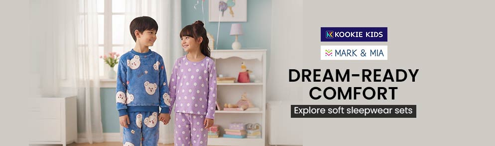 Dream-Ready Comfort | Up to 14Y