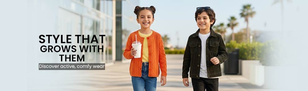 Style That Grows With Them | 4 to 14Y