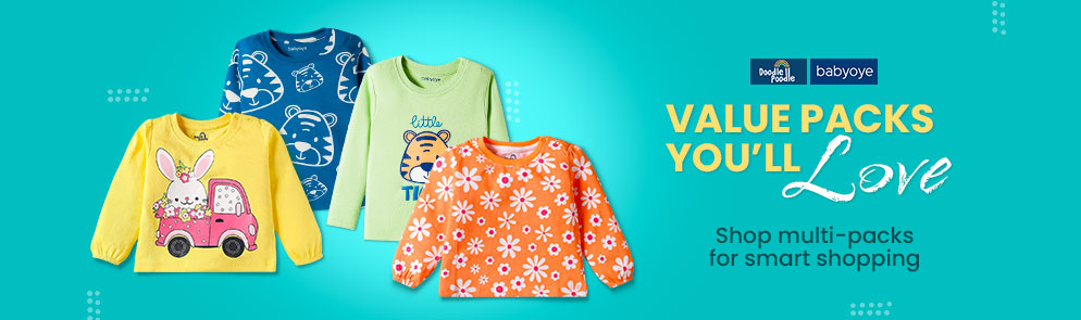 Value Packs You'll Love | Up to 14Y