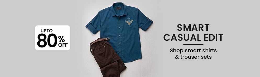 Smart Casual Edit | Upto 14Y