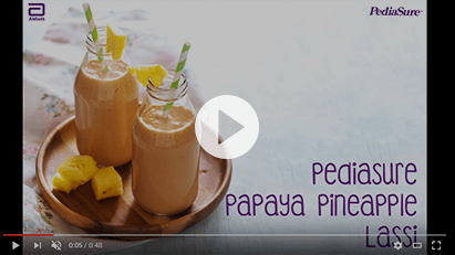 PediaSure Papaya Pineapple Lassi