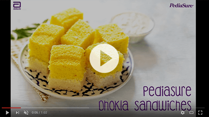 PediaSure Dhokla Sandwiches