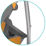 Sturdy Lightweight Aluminum Frame Sturdy Lightweight Aluminum Frame