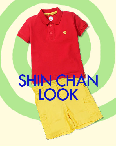 Shin Chan inspired Shorts & Tees for Boys Shin Chan inspired Shorts & Tees for Boys