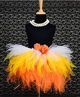 tu-ti tu flower girl tutu skirt-multicolor