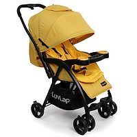 LuvLap Baby Joy Stroller Cum Pram - Yellow