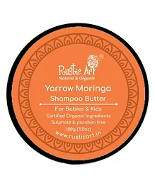 Rustic Art Yarrow Moringa Shampoo Butter - 100 grams