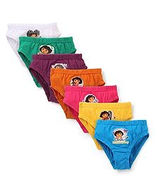 Dora Printed Panties Set of 6 Plus 1 Free - Multi Color Dora Printed Panties Set of 6 Plus 1 Free - Multi Color