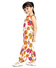 Little Pockets Store Spagetti Top & Bottom Set - Orange Little Pockets Store Spagetti Top & Bottom Set - Orange