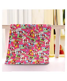 Sassoon Minnie Mouse Waterproof & Washable Dry Sheet Large - Multicolor