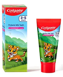 Colgate Strawberry Flavour Toothpaste Tube - 80 gm
