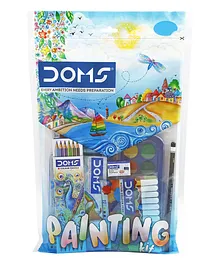 Doms Painting Kit Pack Of 9 Pieces - Multicolor