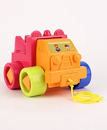 Giggles Free Wheel Tow Truck- Multicolor