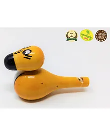 A&A Kreative Box Wooden Whistle Pogu Penguin - Brown