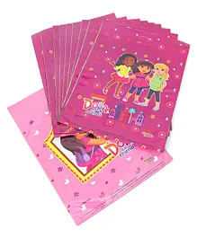 Dora Big Size Theme Party Bags Pink - Pack Of 10