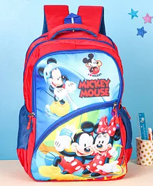 Mickey Mouse And Friends School Bag 15 Inches (Colour & Print May Vary)