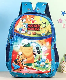 Mickey Mouse & Friends School Bag - 18 Inches(Colour & Print May Vary)