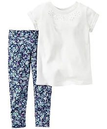 Carter's 2-Piece French Terry Top & Legging Set