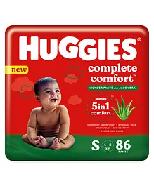 Huggies Complete Comfort Wonder Pants with Aloe Vera Baby Diaper Pants Small - 86 Pieces