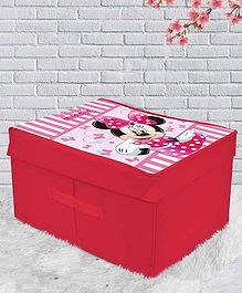 Disney By Kuber Fun Homes Disney Minnie Mouse Non Woven Foldable Storage Box - Pink