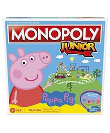 Monopoly Junior Peppa Pig Edition Board Game - 167 Pieces