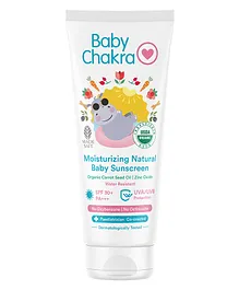 BabyChakra Moisturizing Natural Baby Sunscreen - 60gm