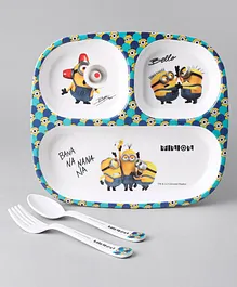Minions Selectioned Plate - White