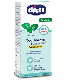 Chicco Dentifricio Toothpaste Mild Mint Flavour - 70 gm