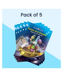 Purple And Goople Explore The Planets Story Books Pack Of 5 - English