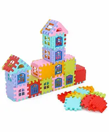 Ekta House Building Blocks Set 3 Multicolor - 96 Pieces