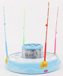 Rising Step Battery Operated Fishing Game - Blue