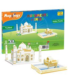 Imagi Make Mapology Monuments of India Taj Mahal & Golden Temple - 133 Pieces