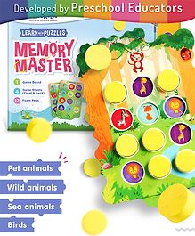 Intelliskills Memory Master Learn With Puzzles - Multicolour