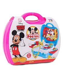 Disney Mickey  Role Play Doctor Suitcase Kit of 21 Pieces (Color May Vary)