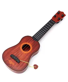 SVE Modern Plastic 4String Acoustic Guitar Learning Toy For Kids - Multicolor