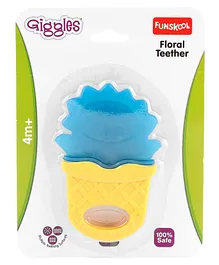 Giggles Floral Teether - Yellow