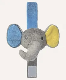 Abracadabra Wrist Rattle Elephant - Grey