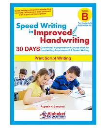 Alphabet Education Speed Writing In Improved Handwriting Comprehensive Course Book - English
