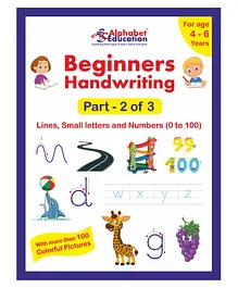 Beginners Handwriting Part 2 of 3 Workbook - English