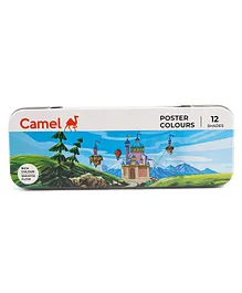 Camel Student Poster Colour 12 Shades - 10 ml Each