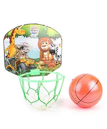 Ratnas Cartoon Basket Ball Set - Color & print May Vary
