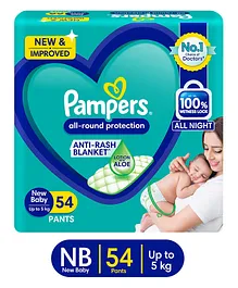 Pampers All Round Protection Pants Extra Small - 54 Pieces