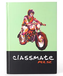 Classmate Pulse A5 Single Line Hardbound Notebook - 192 Pages