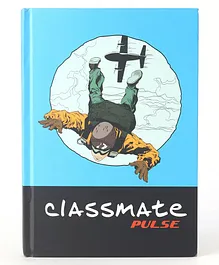 Classmate Pulse A5 Single Line Hardbound Notebook - 192 Pages