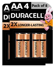 Duracell Chhota Power Alkaline AA Batteries 8 Pieces - 1.5 V