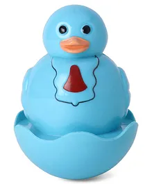 Ratnas Duck Shaped Musical Roly Poly Toy (Color May Vary)
